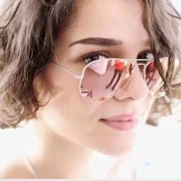 RayBan Aviator Polarized RB3025 Flash Lenses main image 8